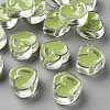 Transparent Enamel Acrylic Beads TACR-S155-004D-1