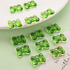 Transparent Acrylic Pendants LS-TACR-T024-02BA-925-6