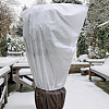 Non-Woven Fabric Thickened Winter Plant Covers with Zipper Drawstring DIY-WH20816-001A-4