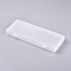 Empty Polypropylene (PP) Storage Containers Box Case CON-WH0070-09-2