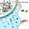 100Pcs 20 Colors Synthetic Agate Beads G-CJ0001-77-3