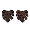 Natural Wenge Wood Pendants WOOD-T023-49B-01-2