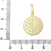 Brass Enamel Pendants KK-F886-03G-10-3