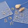 10Pcs 5 Style Alloy Pendants FIND-YW0003-70-5