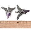 Natural Amethyst Pendants GG-C001-02L-3