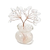 Natural Quartz Crystal Chips Tree of Life Decorations DJEW-Z007-02R-2