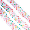 Gorgecraft 10 Yards Printed Polyester Ribbon OCOR-GF0002-47C-4