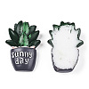 Opaque Resin Decoden Cabochons LS-AJEW-N001-01-2
