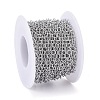Tarnish Resistant 304 Stainless Steel Rolo Chains CHS-F011-08A-P-4