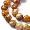 Natural Crazy Agate Beads Strands G-T047-A23-01-4