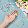 3 Pairs Brass Hoop Earrings for Women EJEW-BBC0001-66G-05-3