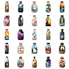 50Pcs Wishing Bottle PVC Self-Adhesive Stickers STIC-PW0013-005-2