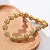 304 Stainless Steel Stretch Bangles for Women BJEW-P315-02H-G-3