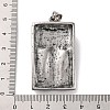 Halloween Theme 304 Stainless Steel Resin Pendants STAS-U021-06AS-3