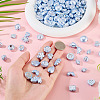 100G Pearlized Opaque Acrylic Beads OACR-TA0004-32D-6