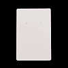 Rectangle Paper Earring Display Cards LS-CDIS-D007-01G-4
