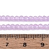Imitation Jade Glass Beads Strands GLAA-T028-3mm-11D-4