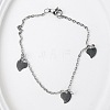 Bohemian Style Stainless Steel Charm Bracelets QO5995-3-1
