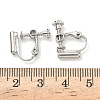 Brass Screw On Clip-on Earring Converters Findings KK-A281-29P-3