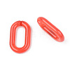 Imitation Jelly Acrylic Linking Rings OACR-T024-02-E07-3