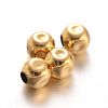Cube Brass Spacer Beads KK-L129-45-2