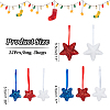 12Pcs Foam Pendant Decorations for Christmas Tree FIND-WH0126-153-2