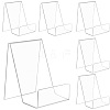 6Pcs Acrylic Book Stand for Kitchen Counter ODIS-SP0001-04C-8