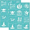 Self-Adhesive Silk Screen Printing Stencil DIY-WH0173-021-K-1