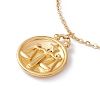 Ion Plating(IP) 304 Stainless Steel Pendant Necklace for Men Women STAS-H169-01H-2