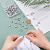 DICOSMETIC 100Pcs Teardrop Sew on Rhinestone RGLA-DC0001-05-3