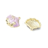 Alloy Enamel Pendants ENAM-G232-01G-02-2