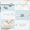 Alloy & Resin Shoelace Charms FIND-CP0002-94C-5