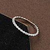 925 Streling Silver Plain Band Rings RJEW-P164-01D-P-3