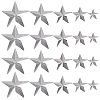 120Pcs 5 styles Iron Display Decorations IFIN-GF0001-50-7