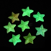 UV Plating & Luminous Opaque Acrylic Beads MACR-L015-14A-3