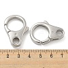 Non-Tarnish 304 Stainless Steel Lobster Claw Clasps STAS-O002-02P-3