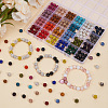 240Pcs 24 Colors Pave Disco Ball Beads RB-PA0001-09B-4