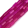 Dyed Natural Malaysia Jade Beads Strands GG-N002-01A-19-2