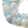 Natural Banded Agate/Striped Agate Beads Strands G-E605-A02-02F-5