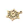 Christmas 201 Stainless Steel Pendants STAS-S157-02D-G-2
