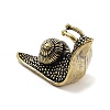 Brass Snail Figurines Statues for Home Desktop Feng Shui Ornament KK-A216-05A-AB-1