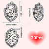20PCS Alloy Pendants TIBE-SC0009-23-2