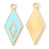 Alloy Enamel Pendants ENAM-N054-34C-RS-2