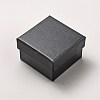 Square Paper Earring Storage Boxes CON-WH0099-36A-1