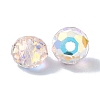 AB Color Plated Glass Beads EGLA-P059-03A-AB03-2