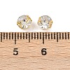 Flat Round Sew on Rhinestone Montee Beads STAS-B107-01B-01G-3