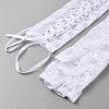 Polyester Lace Fingerless Long Gloves AJEW-WH20020-564B-2