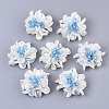 Handmade Woven ABS Plastic Imitation Pearl Cabochons FIND-N050-11A-1