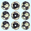 10Pcs Handmade Inner Flower Lampwork Beads LAMP-PA0001-02C-6