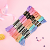 8 Skeins 8 Colors Polyester Sewing Thread OCOR-WH20074-09B-3